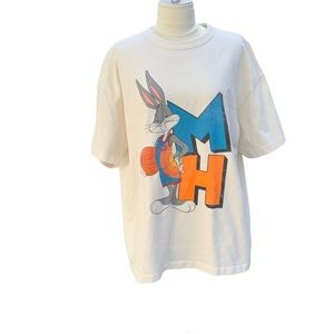SPACEJAM A New Legacy Vintage MadHappy Vintage Graphic Tee Bugs Bunny EUC